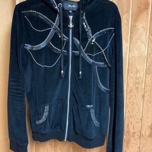 Miss Me velvet-like jacket